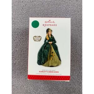 Hallmark Keepsake‎ Xmas Ornament Scarletts Green Gown Gone With The Wind 2013